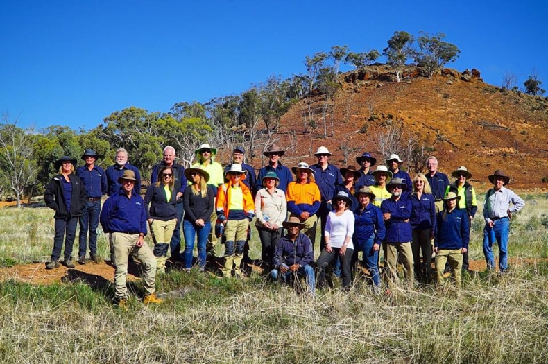 Our board visited Avondale Farm in 2017 to view the progress of onground work.