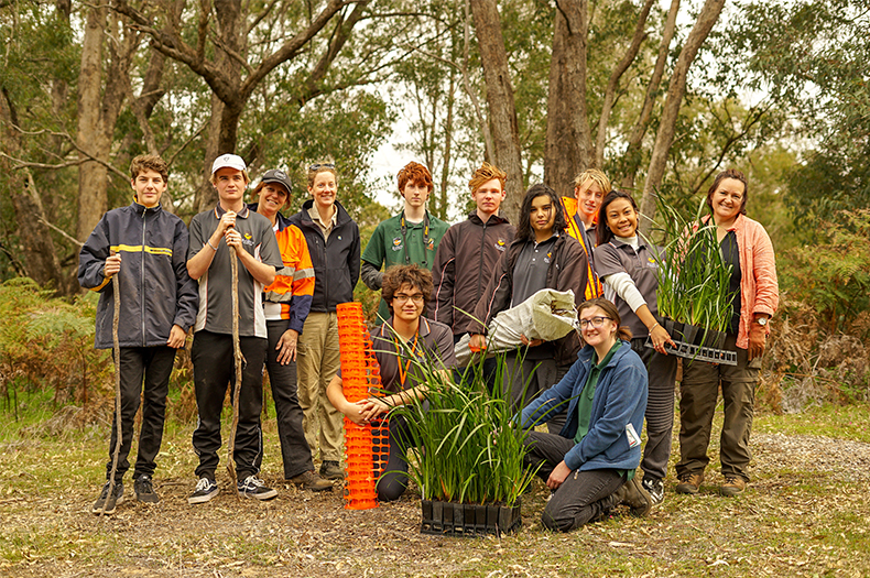 Baldivis Secondary College students 