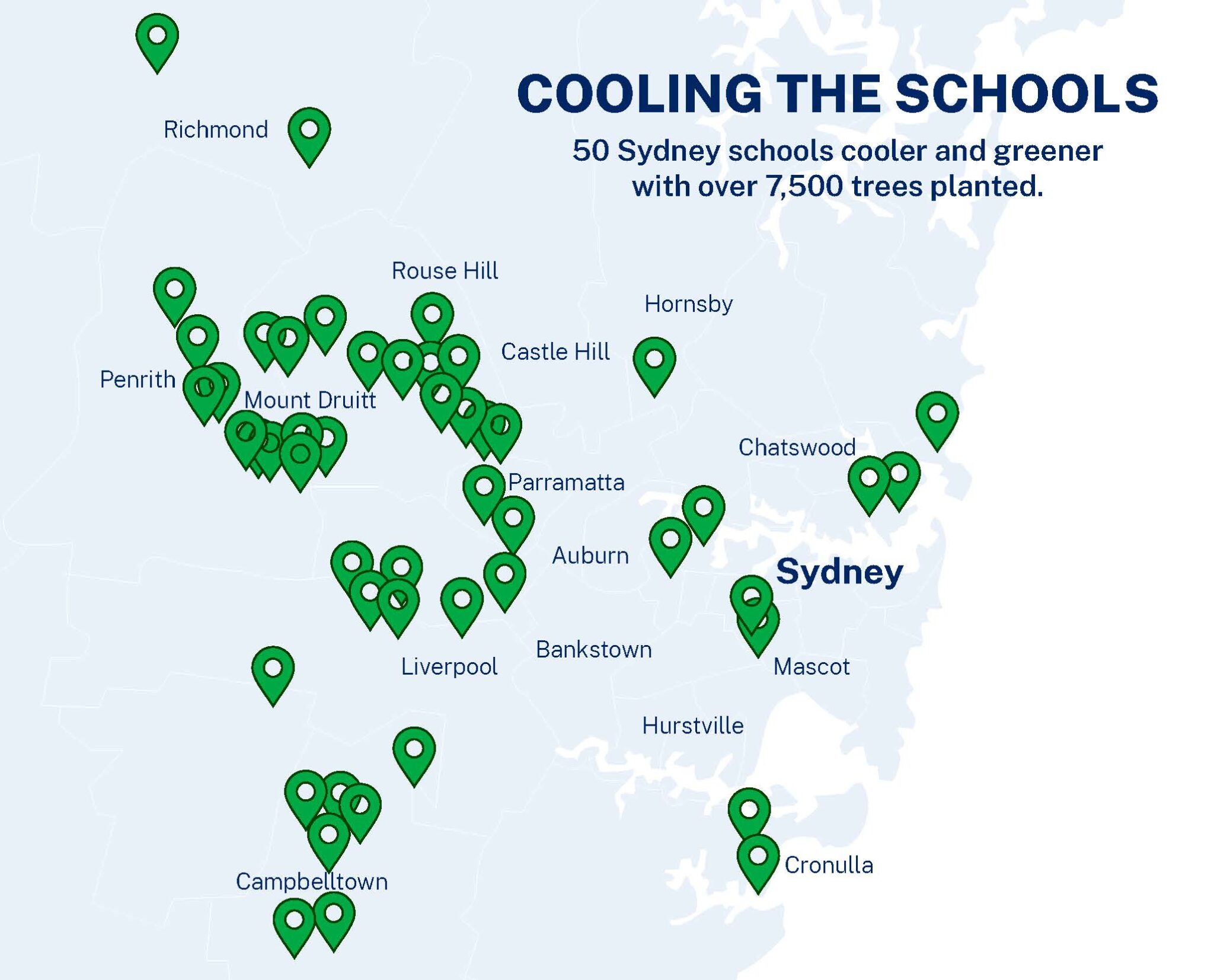 Treemendous upgrade for 50 Sydney schools Greening Australia Greening Australia