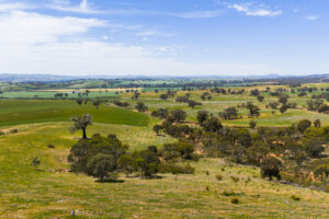 aerial shot of Karoola Sation